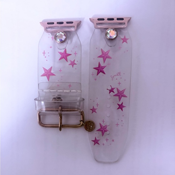 Spark*l Bands -Pink Galaxy Girl waterproof Size 2 sivella band - Picture 2 of 5